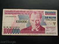 BANK TURKEY 1000000 - 1995 (1970) YEAR