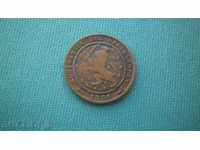 Olanda 1 cent 1881 Rare (k)