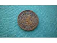 Netherlands 1 Cent 1883 Rare (к)