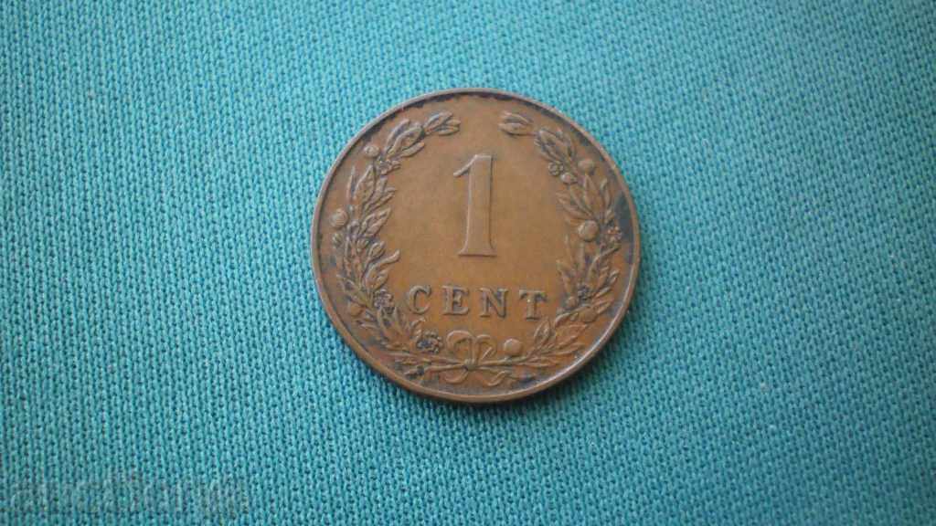 Olanda 1 cent 1902 Rare (k) cu preț € 2.05 | 4.01 BGN