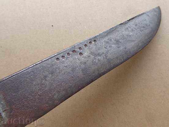 Delivery of Hand forged shepherd's knife with buffalo horns, karaoke