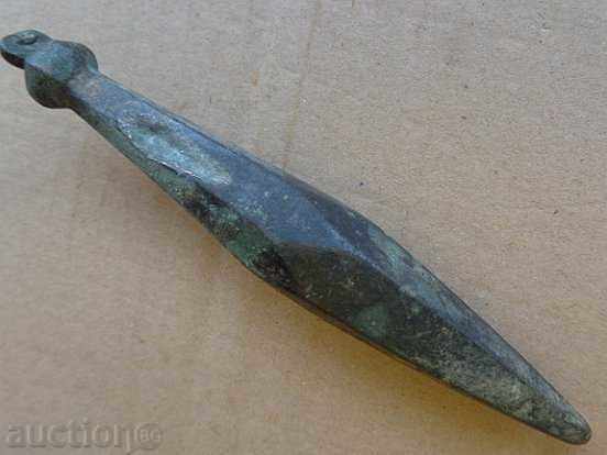 Old Ottoman bronze plumb with price 135.00 BGN | € 69.02 Old Ottoman bronze plumb with price 135.00 BGN | € 69.02