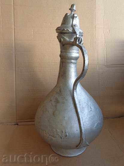 Old Turkish ibrik, jug, copper, copper vessel, teapot - 7 Old Turkish ibrik, jug, copper, copper vessel, teapot - 7