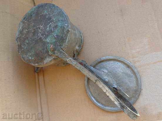 Old waiter, kettle, kettle, baker, copper pot - 5 Old waiter, kettle, kettle, baker, copper pot - 5