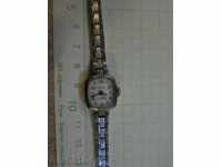 Часовник "ZARIA" с верижка ръчен дамски съветски работещ - 1