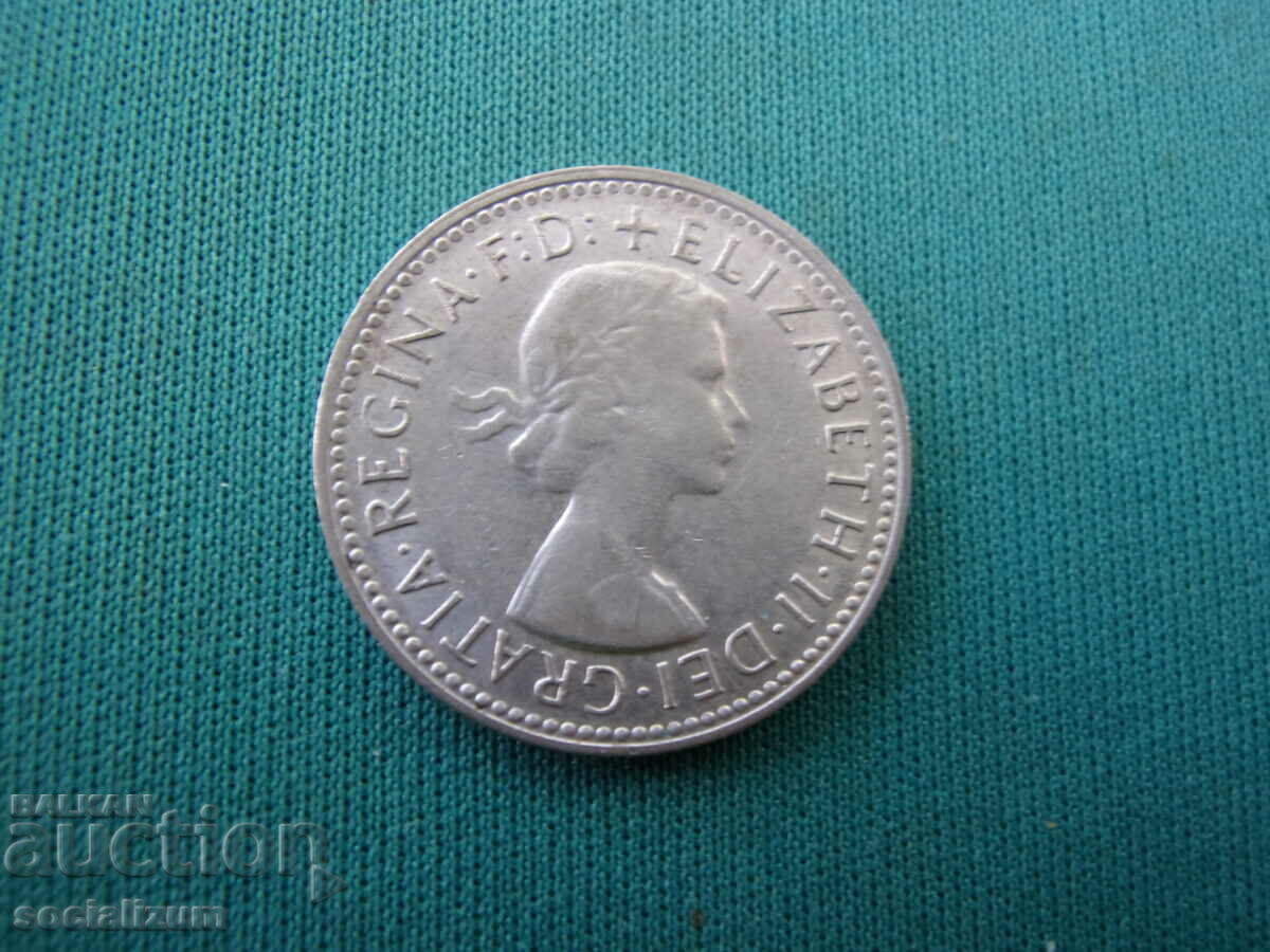 Australia 1 șiling 1963 Argint UNC cu preț € 10.23 | 20.01 BGN