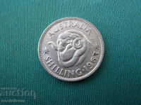 Australia 1 Shilling 1963 Silver UNC