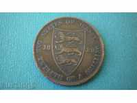 O. Djursi 1/12 Shilling 1888 Rare (k)