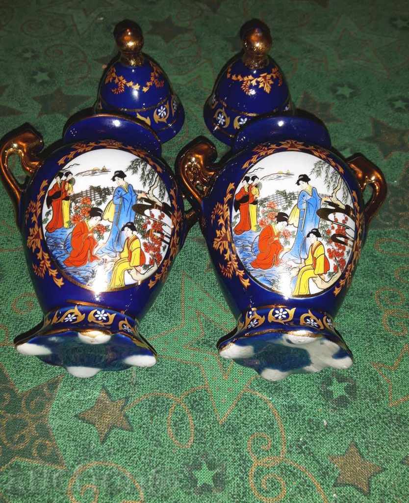 Delivery of Unique Porcelain Lot - 5 pcs Delivery of Unique Porcelain Lot - 5 pcs