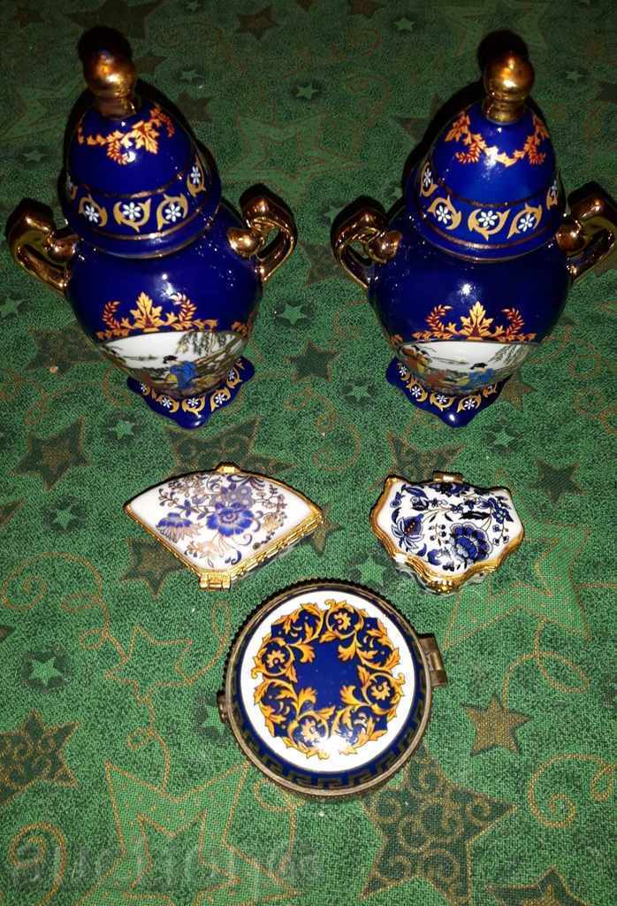 Unique Porcelain Lot - 5 pcs Unique Porcelain Lot - 5 pcs