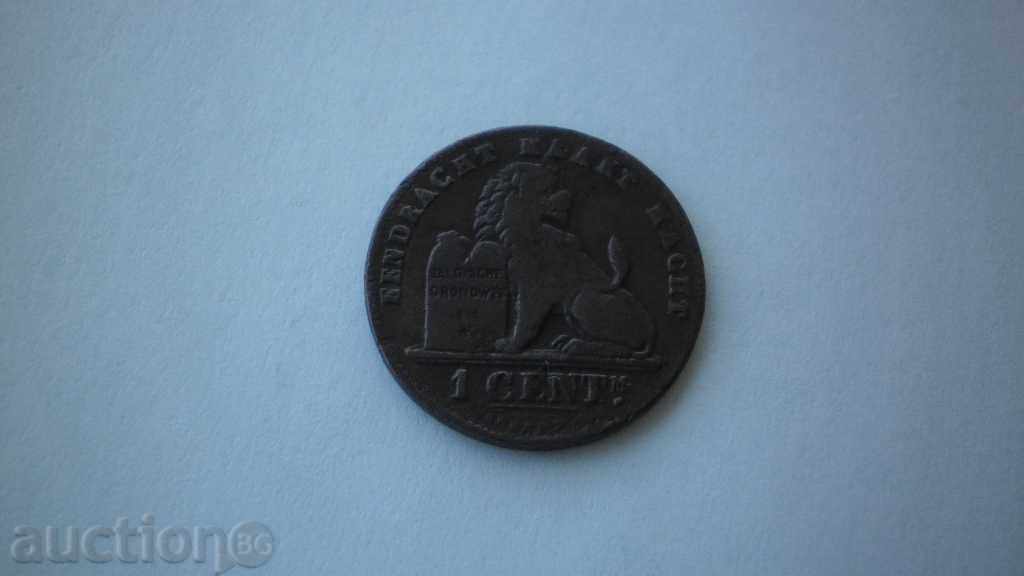 Belgium 1 Center 1894 Leopold II