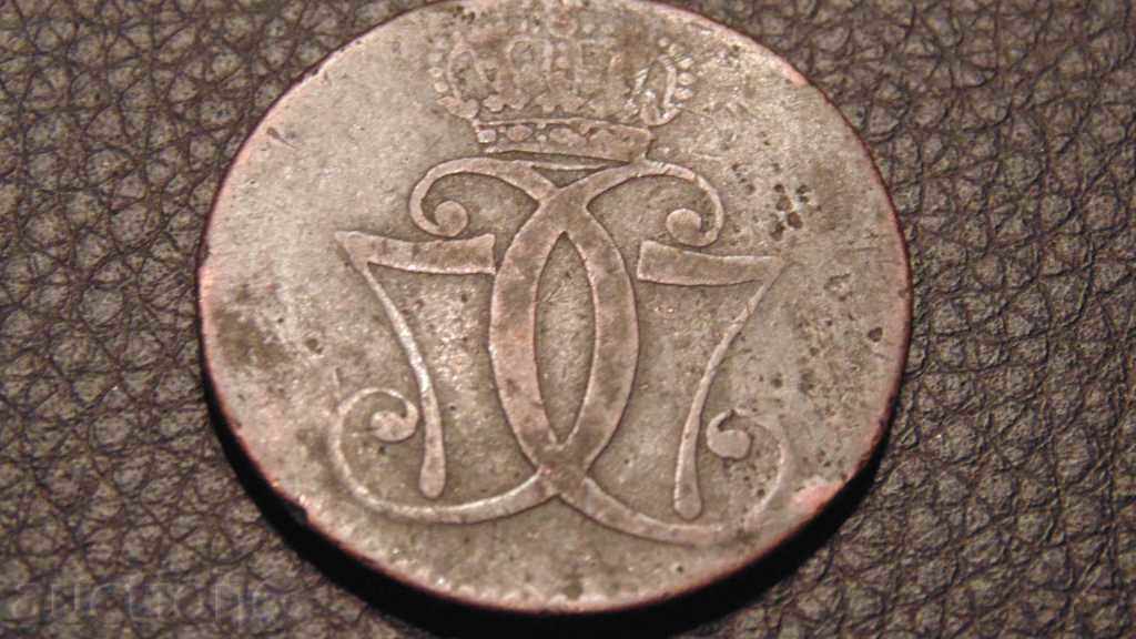 Delivery of 1 skilling 1771 - very well preserved Delivery of 1 skilling 1771 - very well preserved