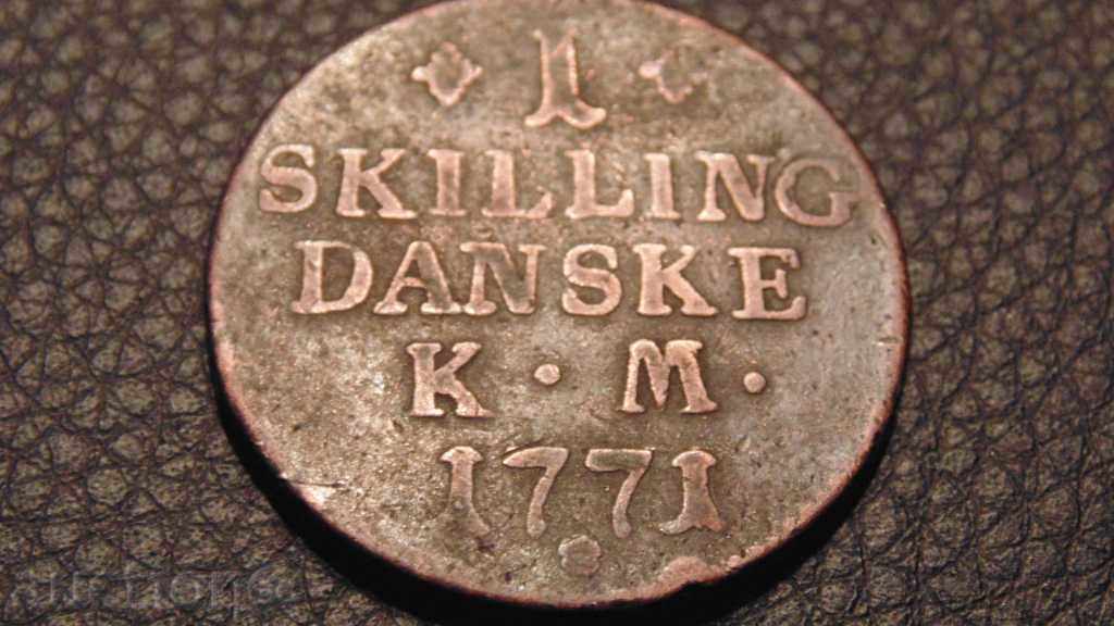 1 skilling 1771 - very well preserved 1 skilling 1771 - very well preserved