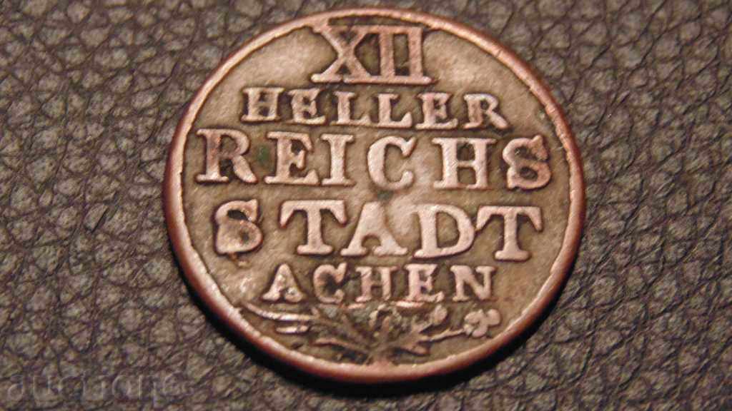 12 Haller 1765 - foarte bine conservate - Aachen