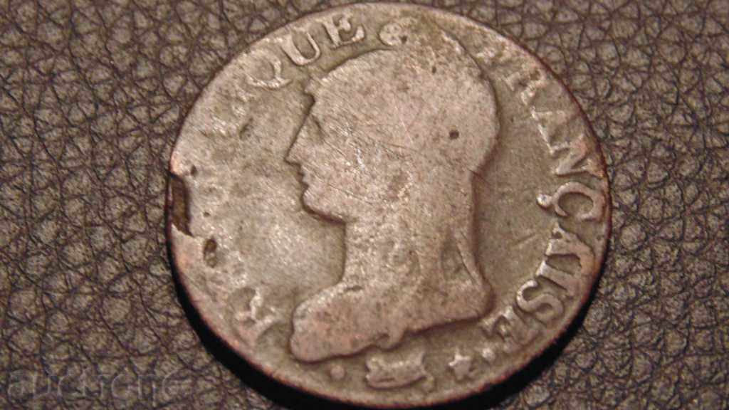 Delivery of 5 centimeters France - rare Delivery of 5 centimeters France - rare