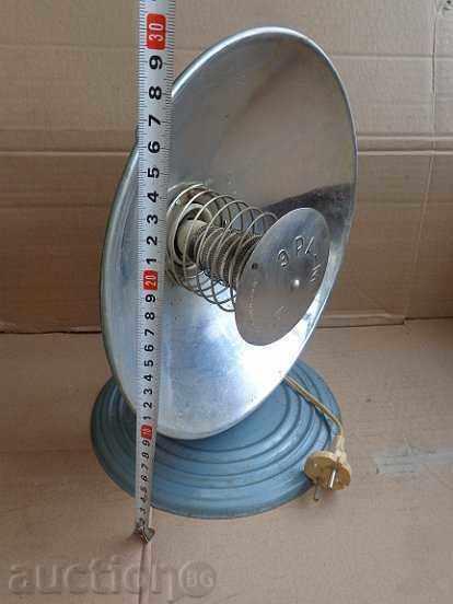 Old lamp with heater 500 watts, USSR, works with price 79.00 BGN | € 40.39 Old lamp with heater 500 watts, USSR, works with price 79.00 BGN | € 40.39