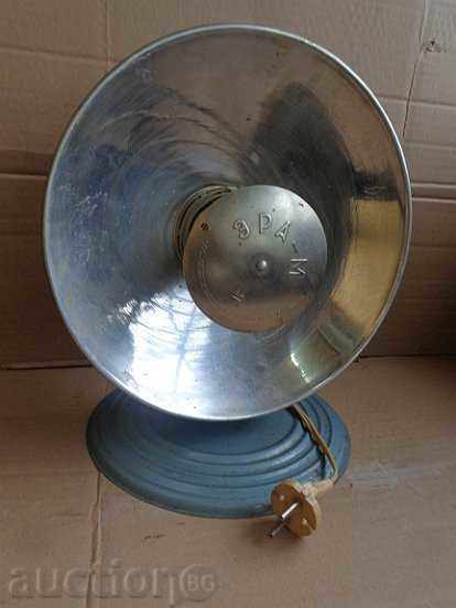 Auction Old lamp with heater 500 watts, USSR, works Auction Old lamp with heater 500 watts, USSR, works