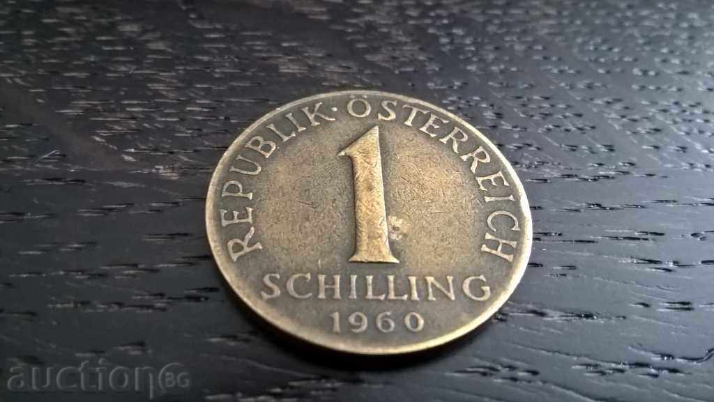 Monedă - Austria - 1 șiling | 1960 Monedă - Austria - 1 șiling | 1960