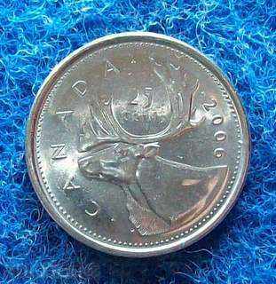 25 σεντ-Καναδά-2006g.-MINT-PERFECT