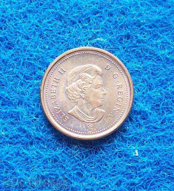 1 cent Canada-2008- with gloss with price 1.00 BGN | € 0.51