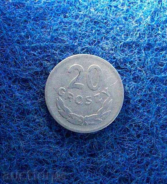 20 Gross Poland 1949 with price 1.50 BGN | € 0.77 20 Gross Poland 1949 with price 1.50 BGN | € 0.77