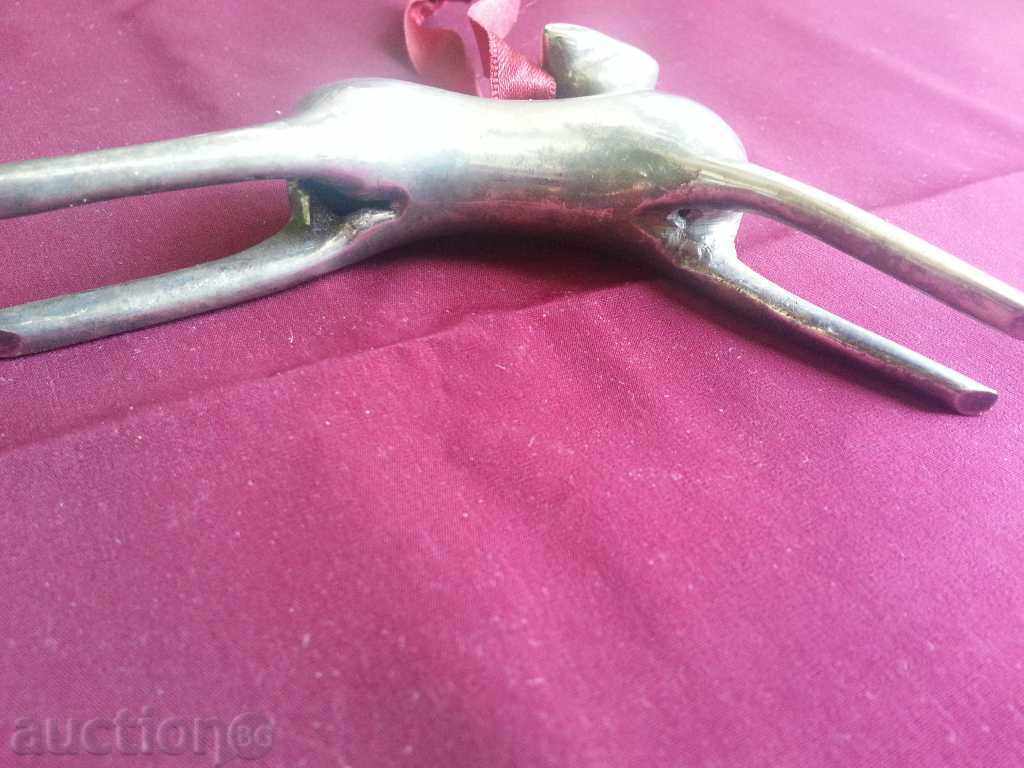 Old Gray Plastic, Statuette Puppy - 7