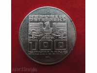 100 Schilling Austria Silver 1975