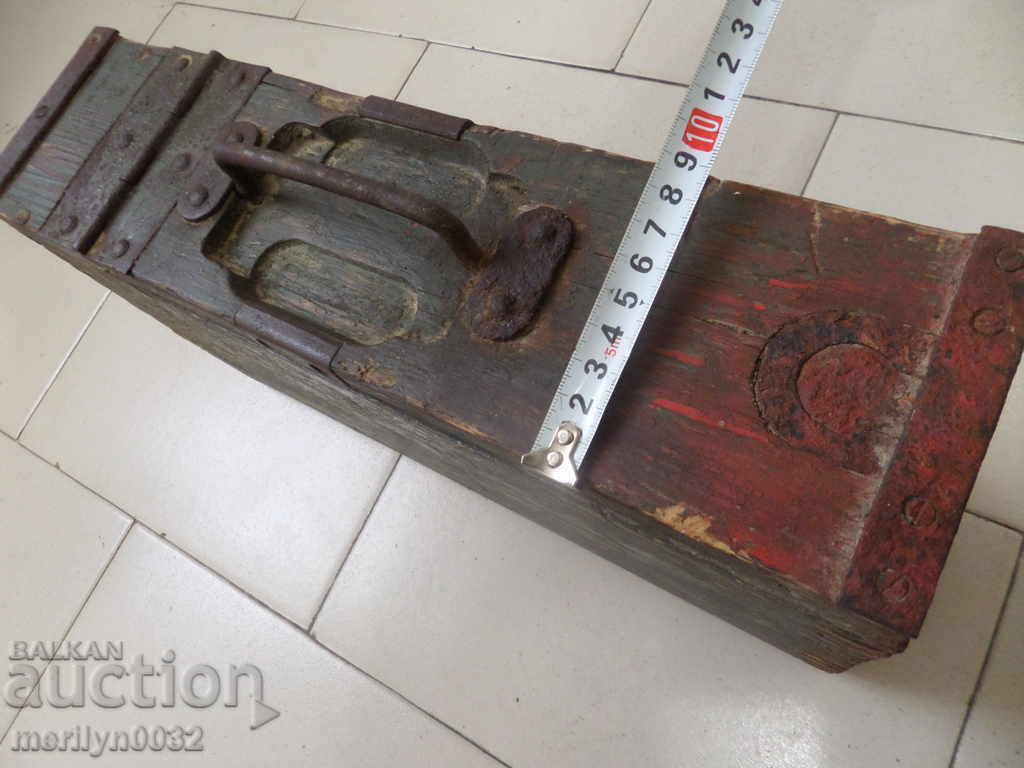 Cartridge box Schwartz Vine ammunition WW1 World War I - 5 Cartridge box Schwartz Vine ammunition WW1 World War I - 5