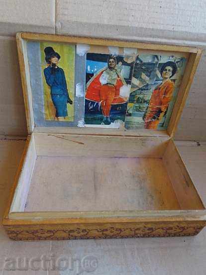 An old pyrographic box with a view of Veliko Tarnovo - 5 An old pyrographic box with a view of Veliko Tarnovo - 5