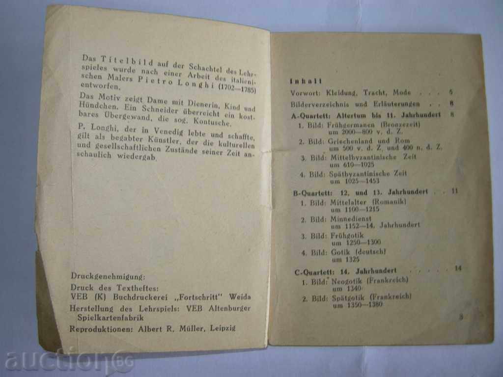 old German maps Andere Zeiten - andere Kleider - 5 old German maps Andere Zeiten - andere Kleider - 5