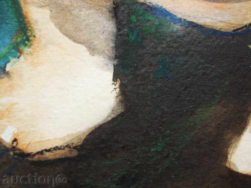 409 Νέσεφ σκυλί Hash Papis ακουαρέλα 2005. R.50 / 35 εκατοστά με τιμή 20.00 BGN | € 10.23 409 Νέσεφ σκυλί Hash Papis ακουαρέλα 2005. R.50 / 35 εκατοστά με τιμή 20.00 BGN | € 10.23