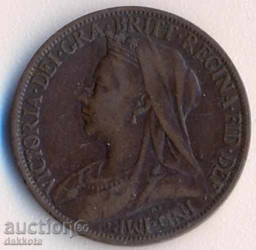 Ηνωμένο Βασίλειο αποβάλουν 1901 Victoria με τιμή 4.60 BGN | € 2.35