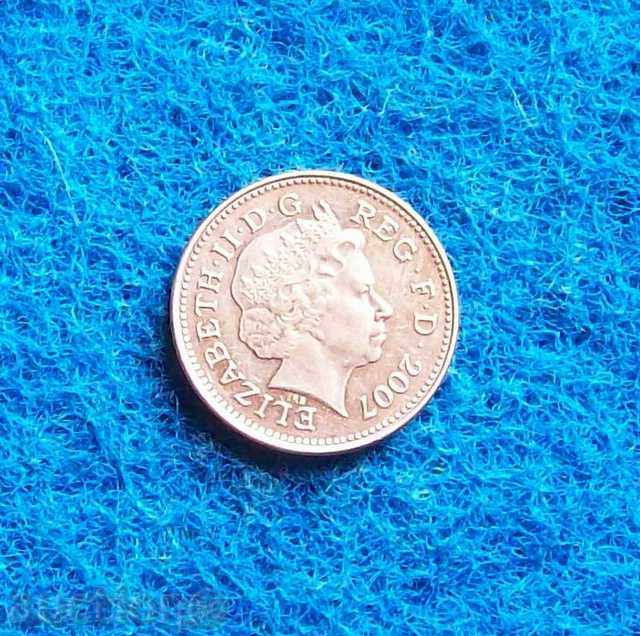 1 penny-UK-2007 with price 0.30 BGN | € 0.15 1 penny-UK-2007 with price 0.30 BGN | € 0.15