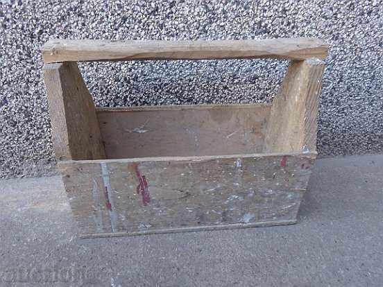 Old Bulgarian chest, trunk, cassette player, wooden Old Bulgarian chest, trunk, cassette player, wooden