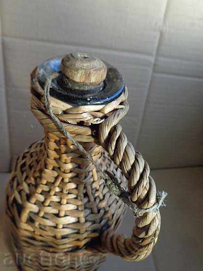 An old blowing damagan with braid, bottle, glass - 6 An old blowing damagan with braid, bottle, glass - 6