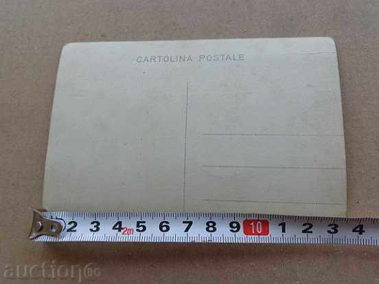 Delivery of Old postcard