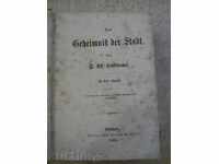 Βιβλίο "DAS GEHEIMNISS DER STADT.-on tom1-3-1868" - 784 σ.