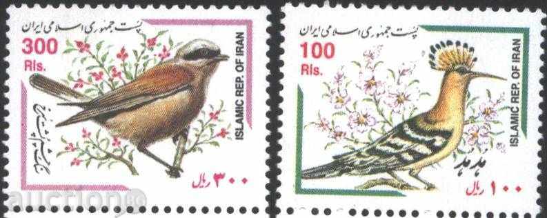Чисти марки   Фауна  Птици 2000  от Иран