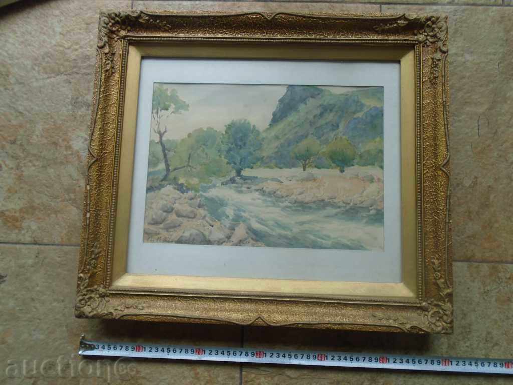 STAR BULGARIAN AQUAREL - SIGNED, DATABASED - 5 STAR BULGARIAN AQUAREL - SIGNED, DATABASED - 5