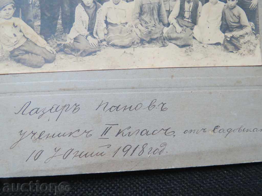 Auction  OLD PHOTO - CARDBOARD - GARDEN