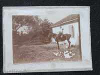 OLD PHOTO - CARDBOARD - HUNTER