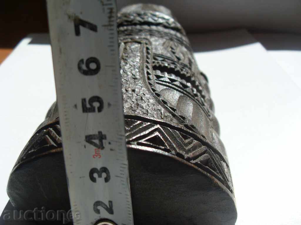 СТАРА  АФРИКАНСКА  ДЪРВЕНА  МАСКА  ОТЛИЧНА - 7