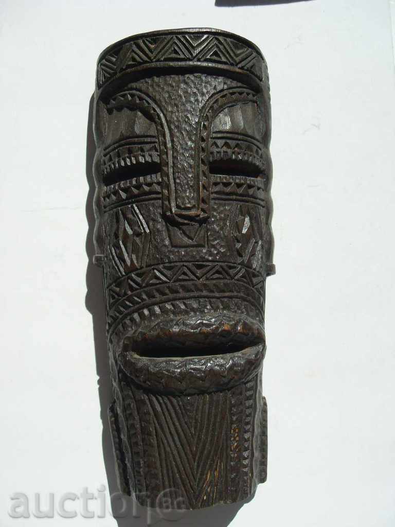 OLD AFRICAN WOODEN MASK EXCELLENT