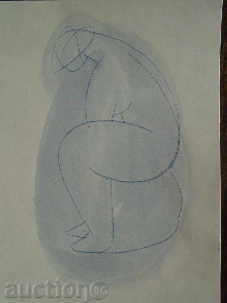 NIKOLAI SHMIRGELA (1911-1999) DRY FLAG, DRAWING - 7 NIKOLAI SHMIRGELA (1911-1999) DRY FLAG, DRAWING - 7