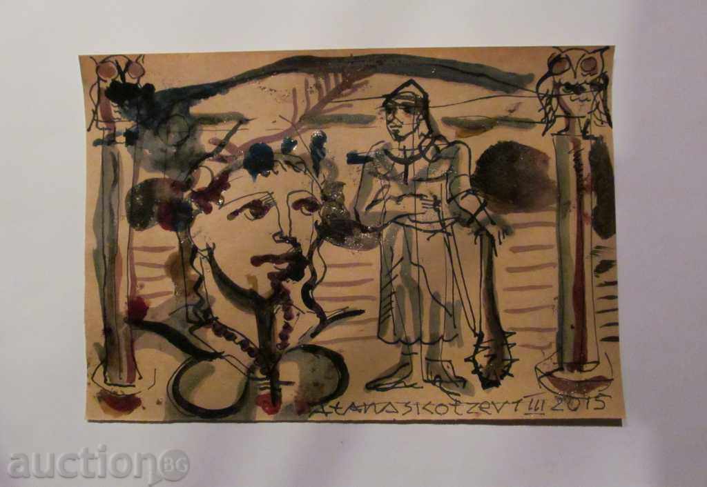 Painting-Drawing by artist ATANAS KOTSEV