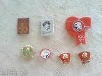 badges - Lenin