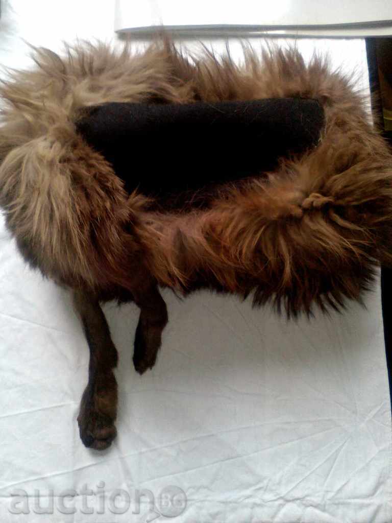 Παράδοση Παλιά καπέλο κυνηγός ΔΕΡΜΑ Παράδοση Παλιά καπέλο κυνηγός ΔΕΡΜΑ