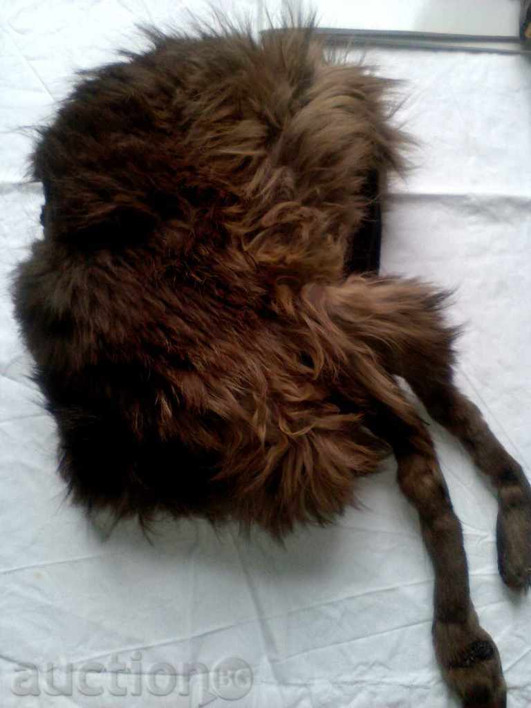 Vechi pălărie vânător PIELE