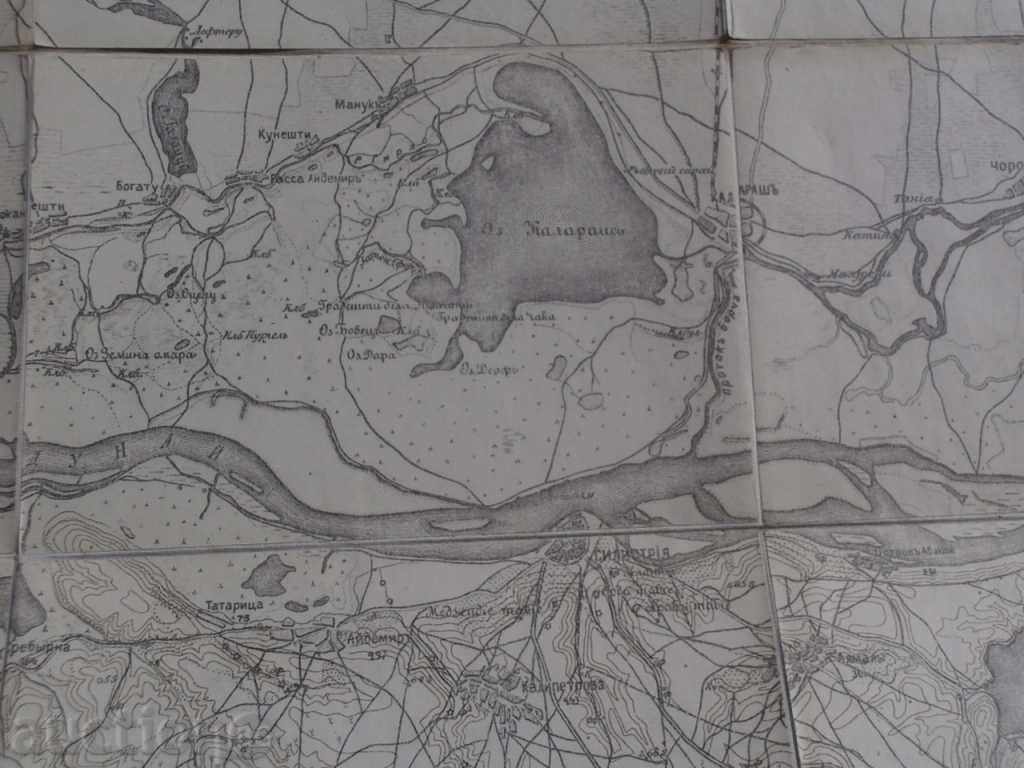 Old map Calarasi / Calarasi / -Silistra Russian-Turkish war - 5 Old map Calarasi / Calarasi / -Silistra Russian-Turkish war - 5