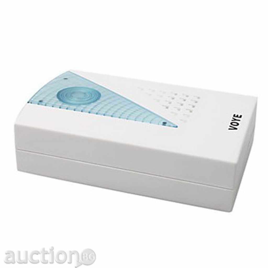 Wireless bell 1 bell, with 2 buttons -VOYE - 5